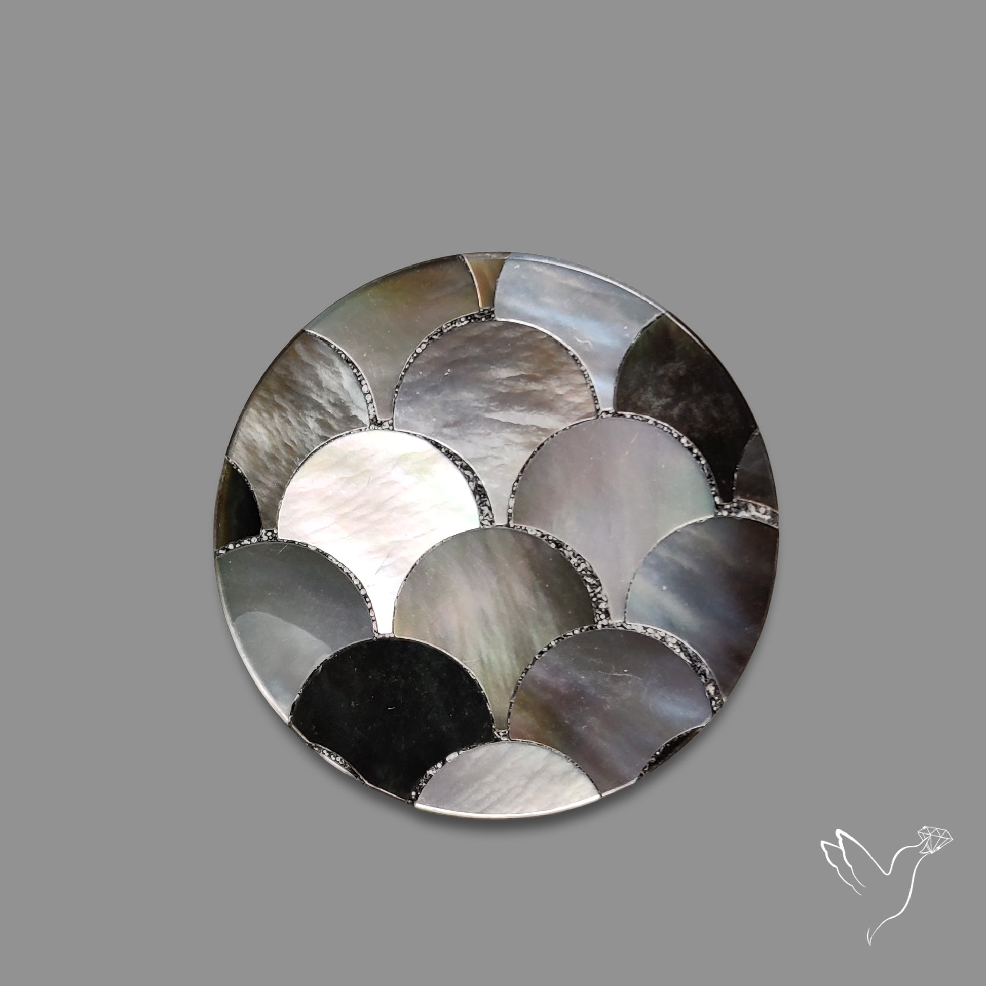 Round Mother Of Pearl Mosaic