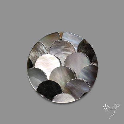 Round Mother Of Pearl Mosaic