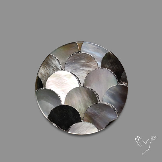 Round Mother Of Pearl Mosaic