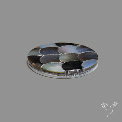 Round Mother Of Pearl Mosaic