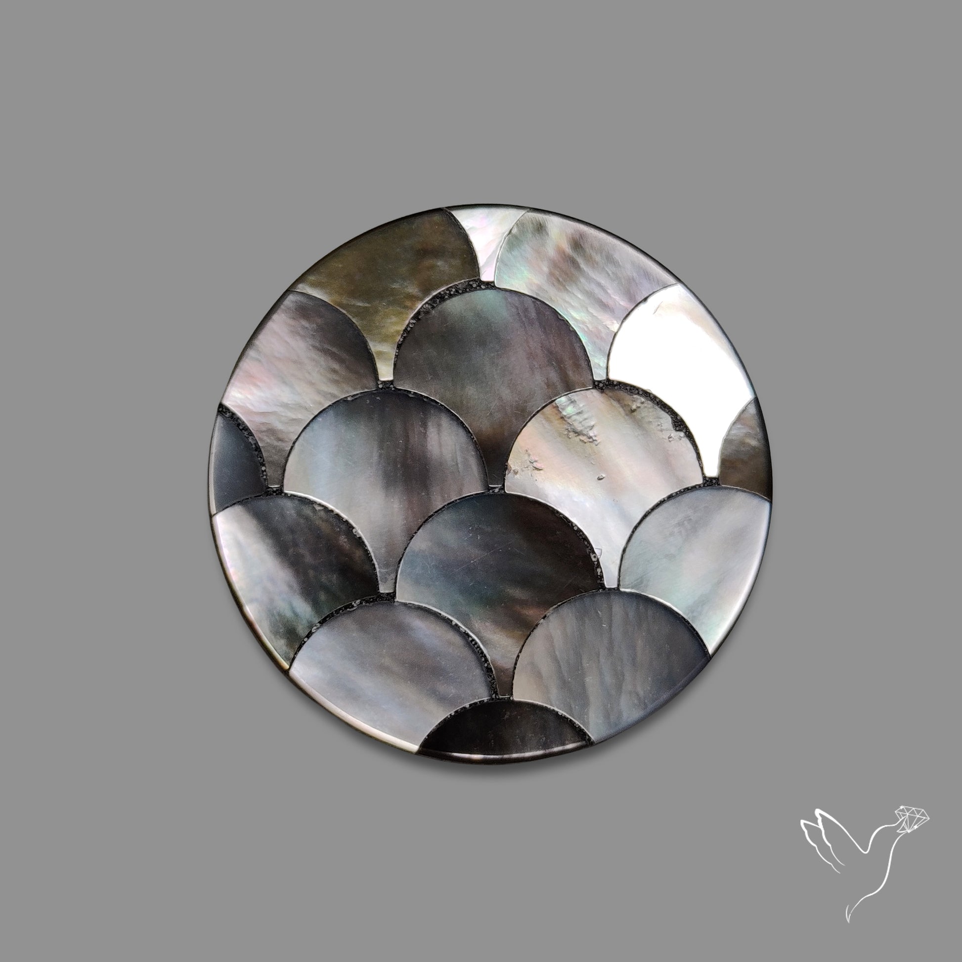 Round Mother Of Pearl Mosaic