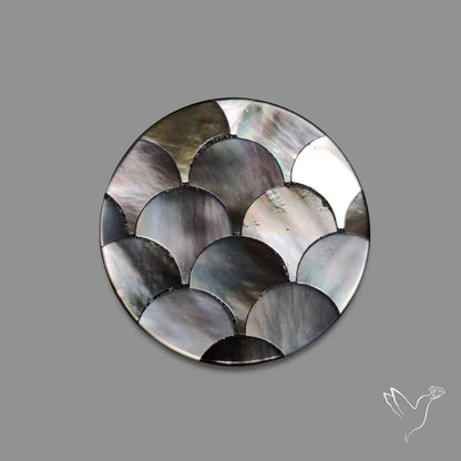 Round Mother Of Pearl Mosaic