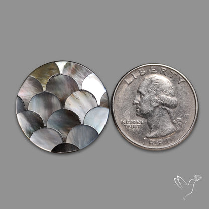 Round Mother Of Pearl Mosaic