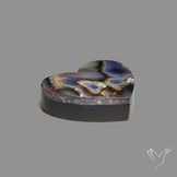 Abalone Shell Heart (Backed)