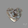Abalone Shell Heart (Backed)