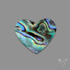 Abalone Shell Heart (Backed)