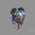 Abalone Shell Heart (Backed)