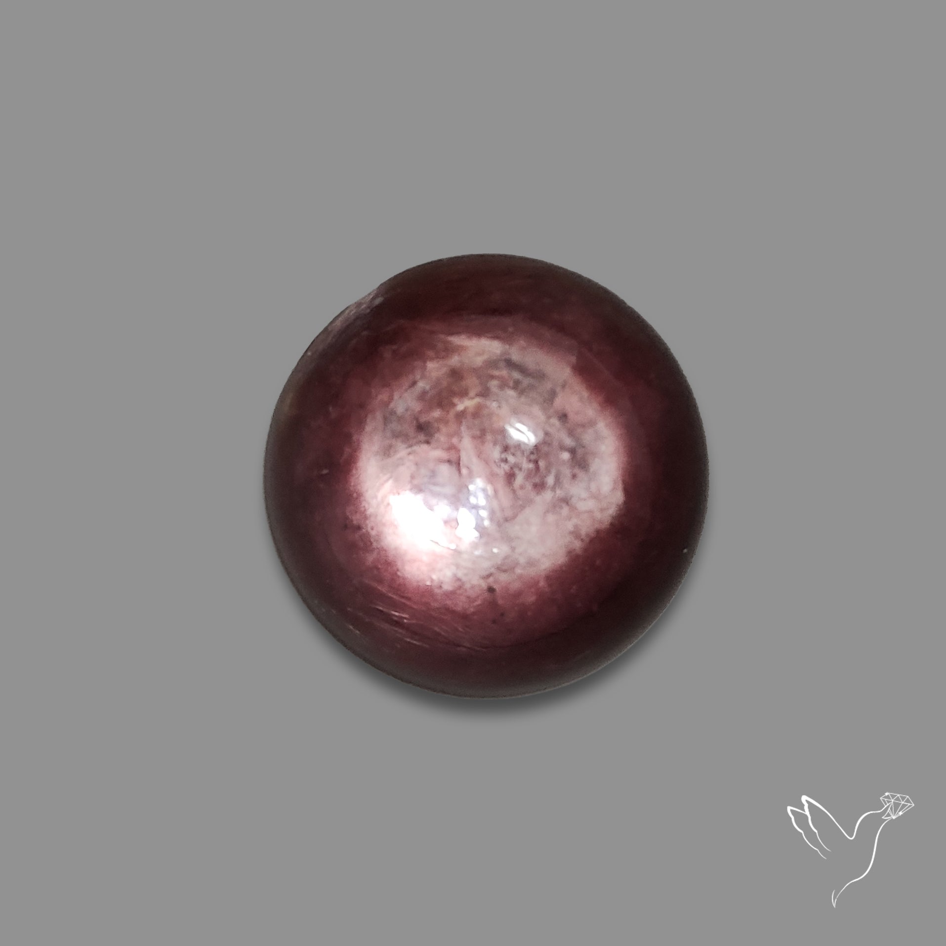 Gem Lepidolite Mica Round Cabochon