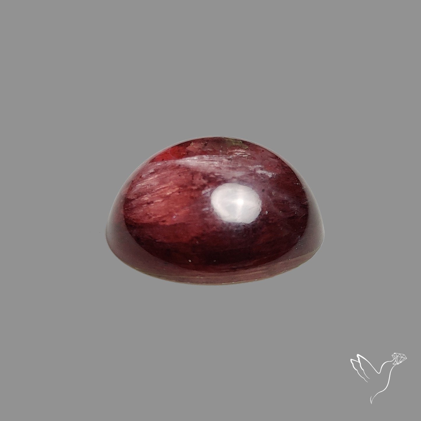 Gem Lepidolite Mica Round Cabochon