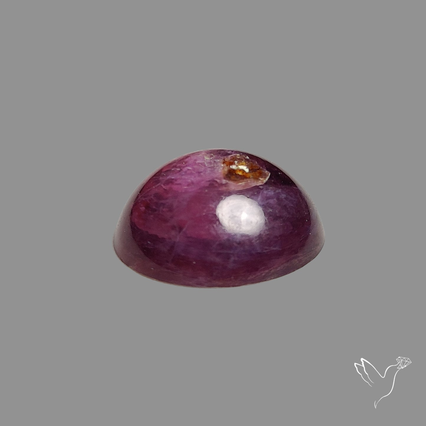 Gem Lepidolite Mica Round Cabochon