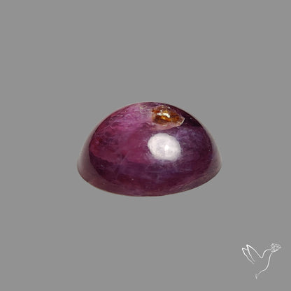 Gem Lepidolite Mica Round Cabochon