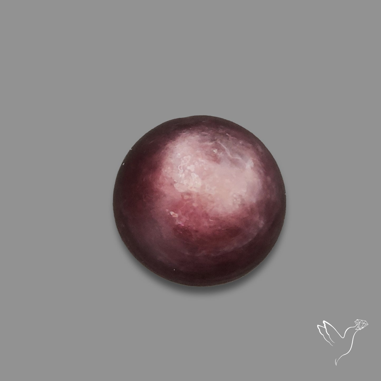 Gem Lepidolite Mica Round Cabochon