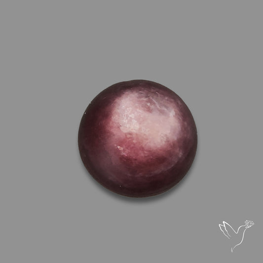 Gem Lepidolite Mica Round Cabochon