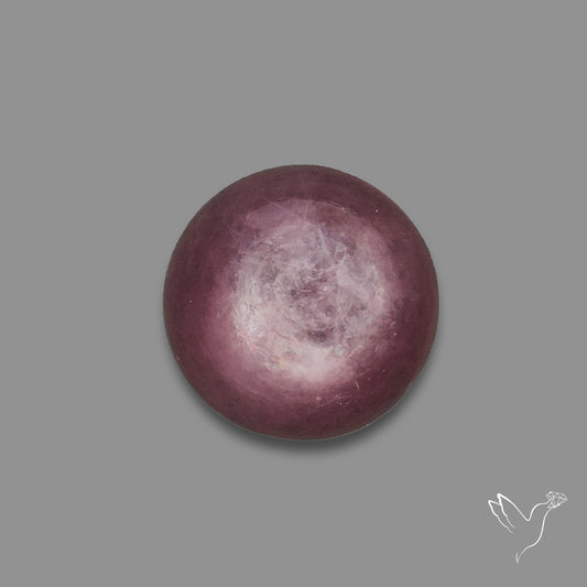 Gem Lepidolite Mica Round Cabochon