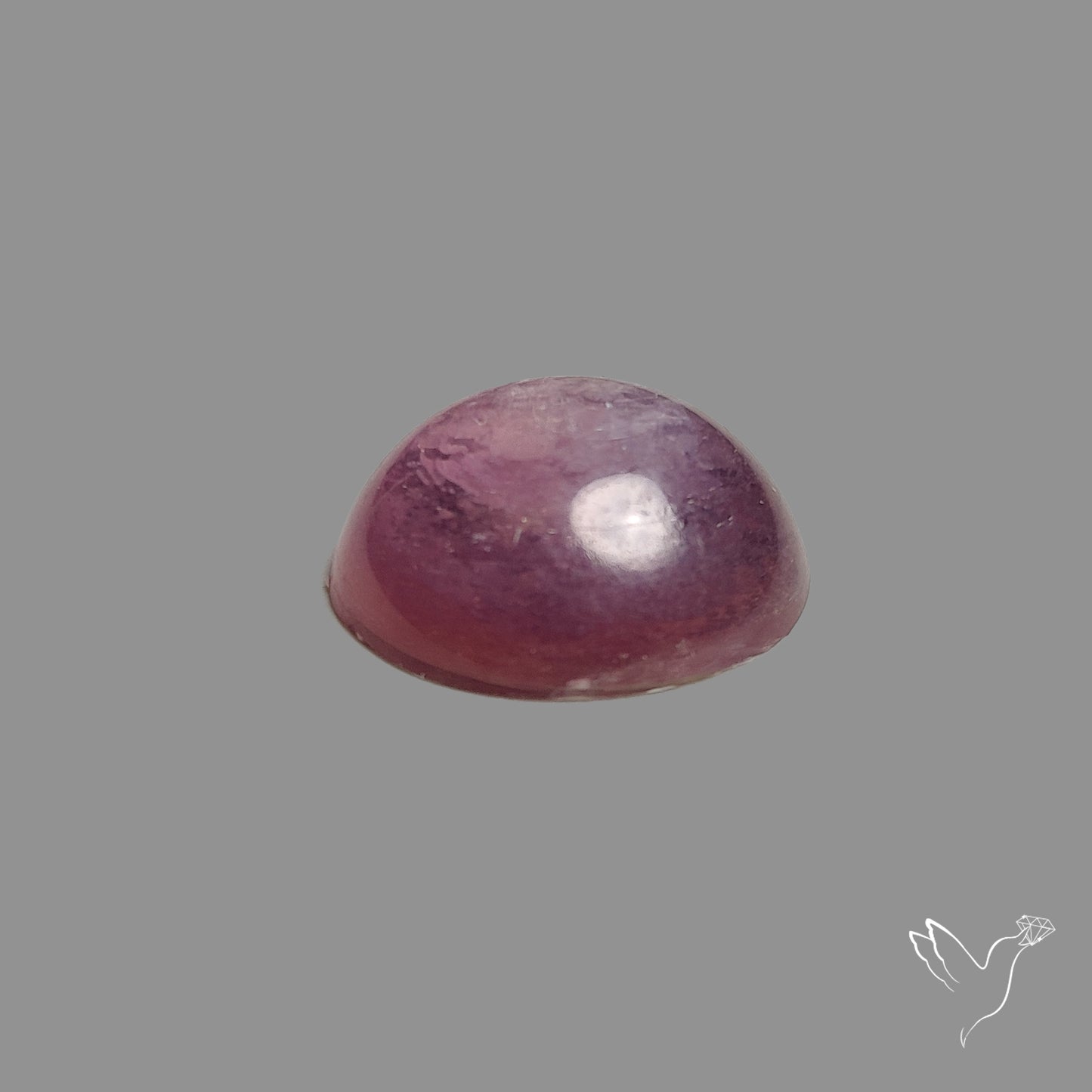 Gem Lepidolite Mica Round Cabochon