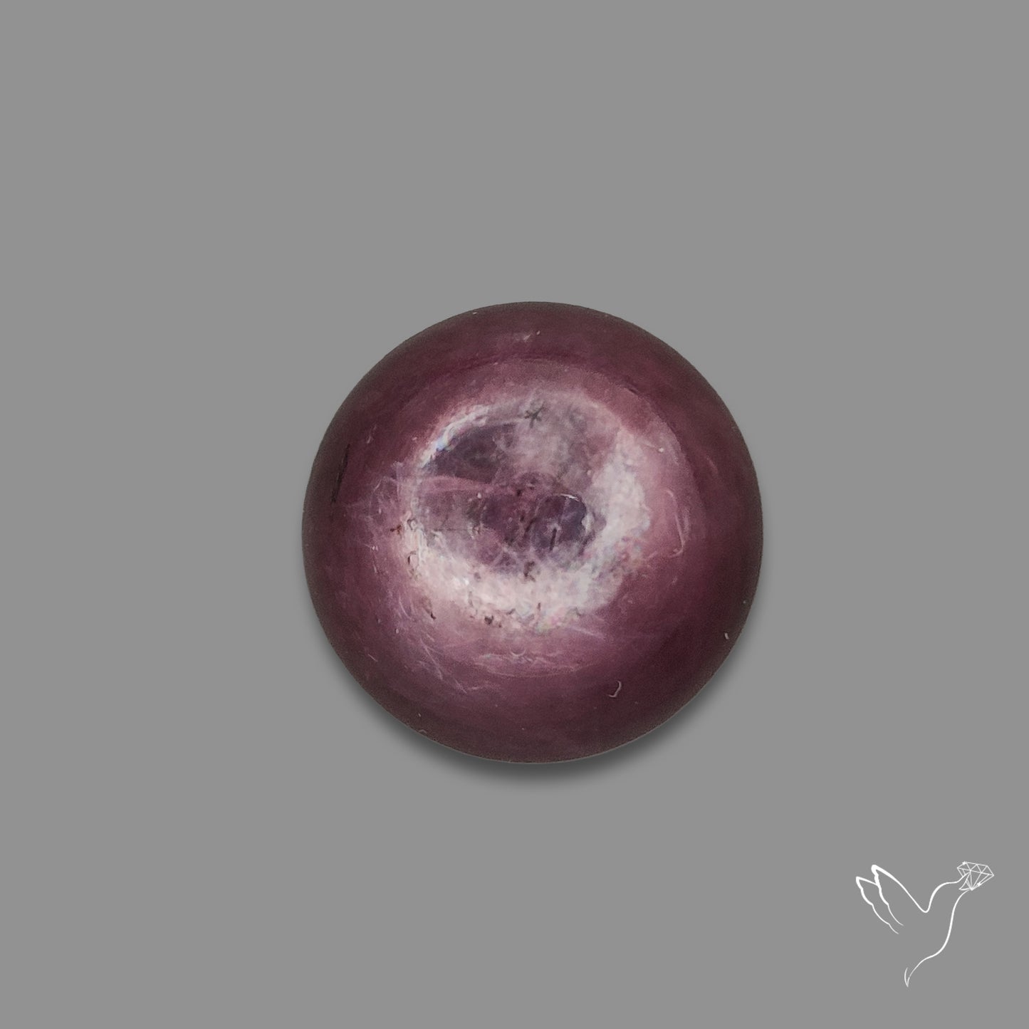 Gem Lepidolite Mica Round Cabochon