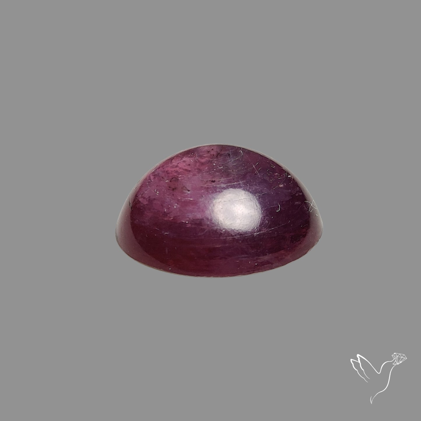 Gem Lepidolite Mica Round Cabochon