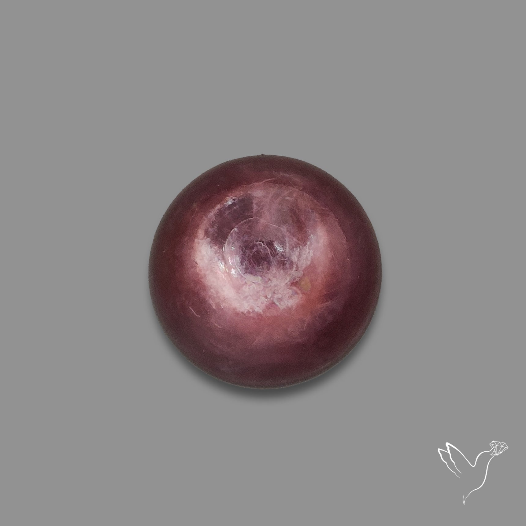 Gem Lepidolite Mica Round Cabochon