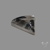 Hematite with Quartz Doublet Cabochon