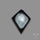 Hematite with Quartz Doublet Cabochon