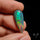 Natural Dark Ethiopian Black Opal Long Drop Cabochon