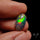 Natural Dark Ethiopian Black Opal Large Cabochon