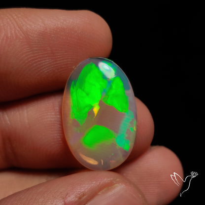 Ethiopian Opal Cabochon Rare Unique Pattern