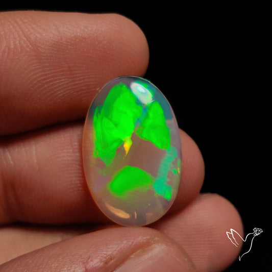 Ethiopian Opal Cabochon Rare Unique Pattern