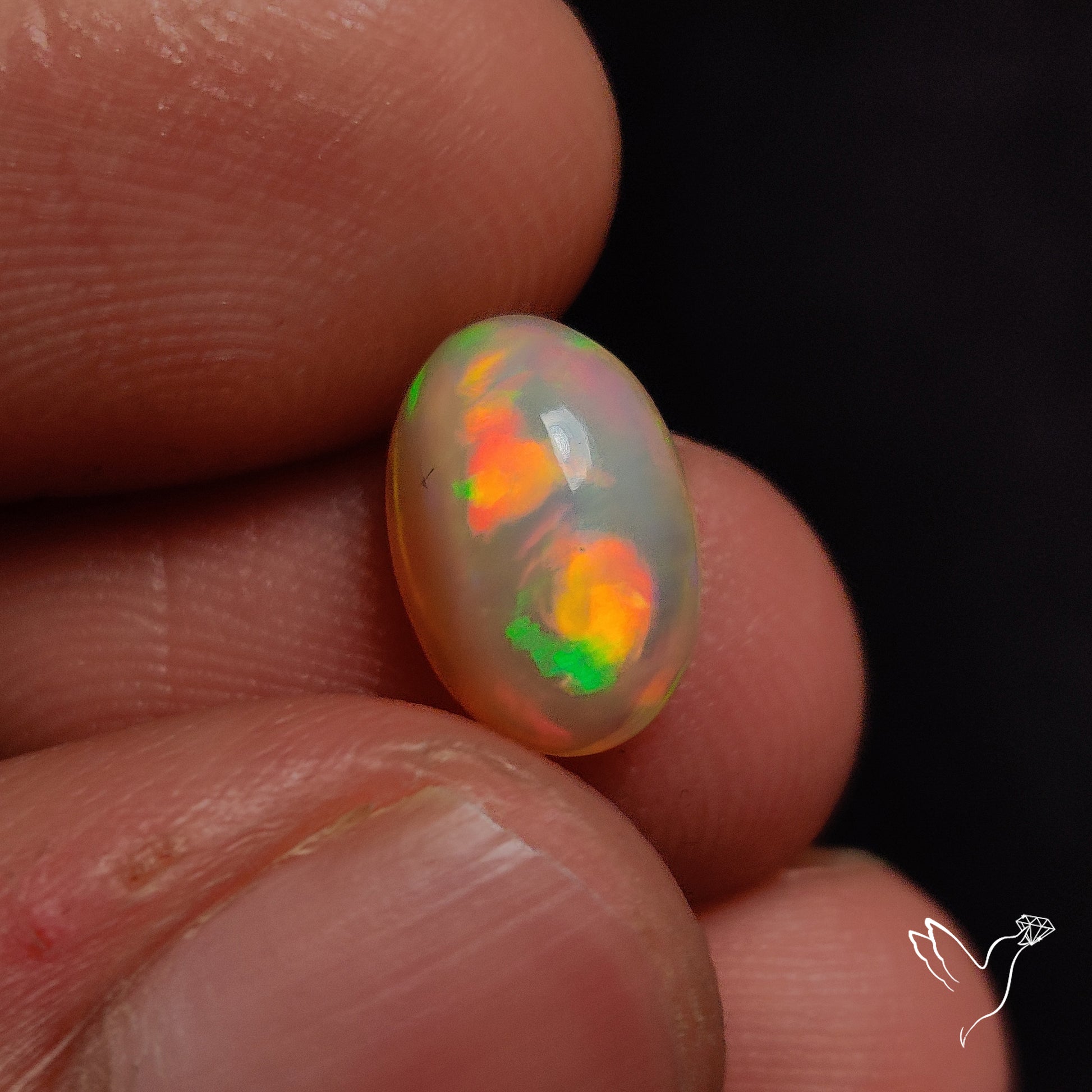 Ethiopian Opal Cabochon