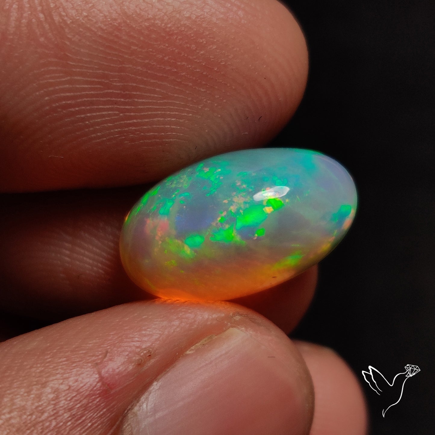 Ethiopian Opal Cabochon