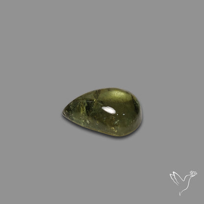 Rare Ural Demantoid Garnet Cabochon