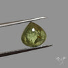 Rare Ural Demantoid Garnet Cabochon