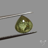 Rare Ural Demantoid Garnet Cabochon