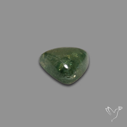 Rare Ural Demantoid Garnet Cabochon
