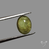 Rare Ural Demantoid Garnet Cabochon