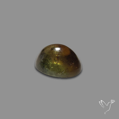 Rare Ural Demantoid Garnet Cabochon