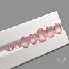 AAA Rose Quartz Rose Cut Faceted Lot