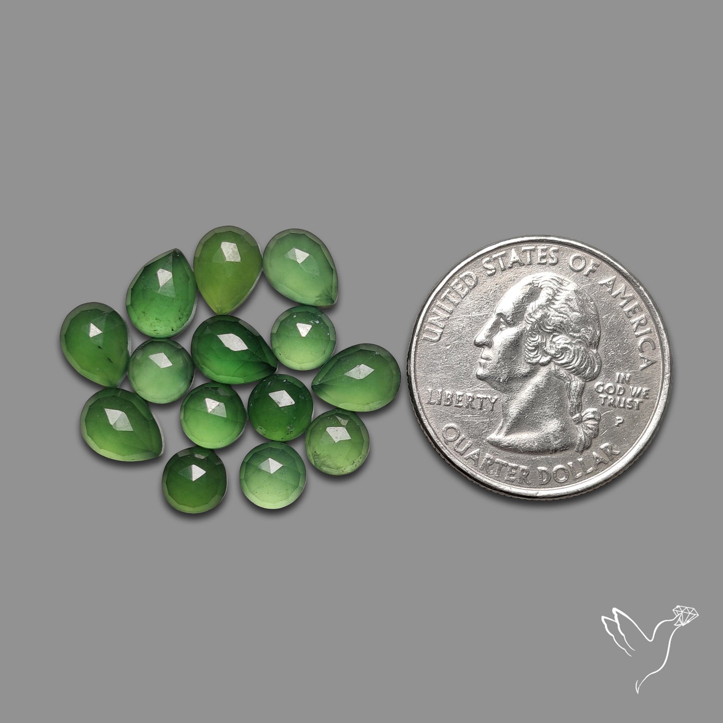 Rose Cut Gemmy Serpentines Lot