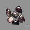 Bloodshot Iolite Sunstone Cabochons Lot