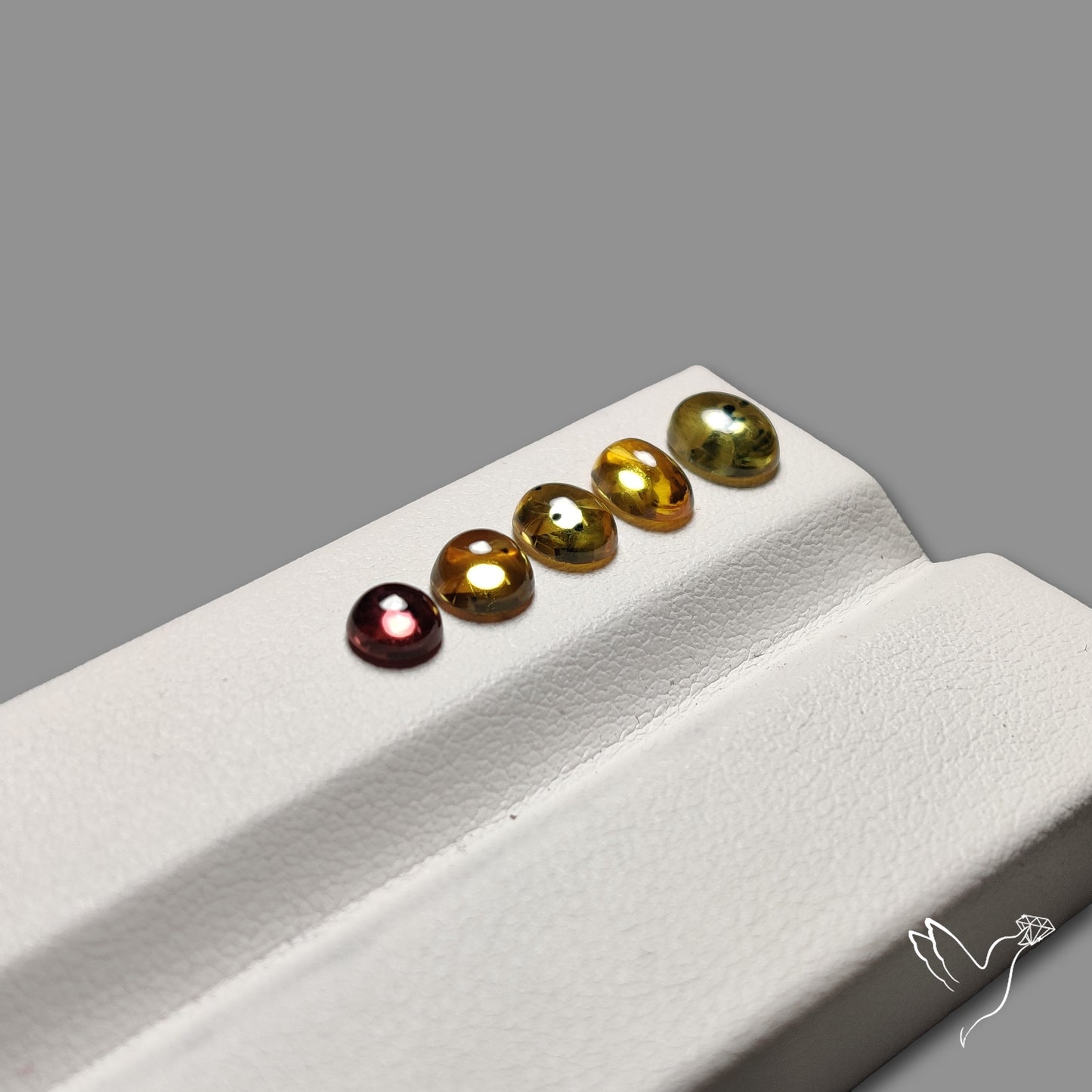 Rare Songea Sapphire Cabochons Lot