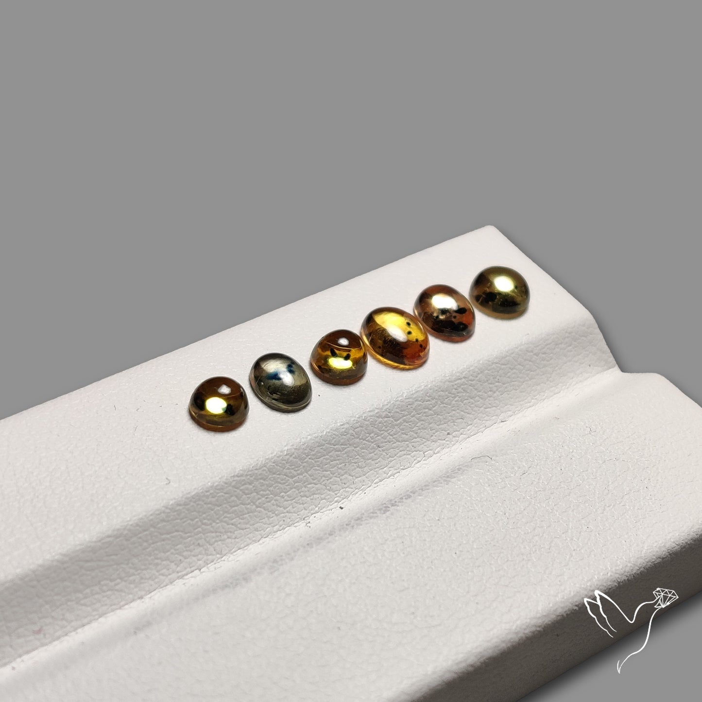 Rare Songea Sapphire Cabochons Lot
