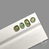 Rare Ural Demantoid Garnet Cabochons Lot