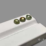 Rare Ural Demantoid Garnet Cabochons Lot