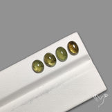 Rare Ural Demantoid Garnet Cabochons Lot