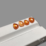 Spessartite Orange Garnet Rare Cabochons Lot