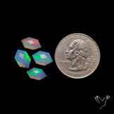 Ethiopian Opal Checkerboard Cuts Lot