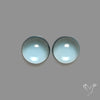 Sky Blue Topaz AAA Cabochons Pair