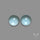 Sky Blue Topaz AAA Cabochons Pair