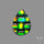Aurora Opal Checker Carving Doublet