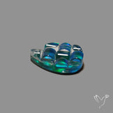 Aurora Opal Checker Carving Doublet